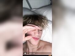 cute blonde ig celebrity snapchat jo