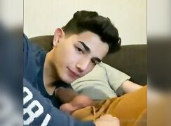 amateur twink homemade blowjob on webcam
