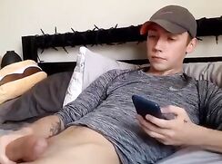 cute guy on cam jacking off for his fans twink porn