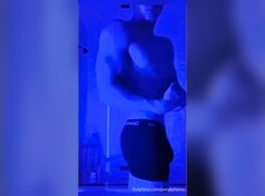 Sexy influencer joey showing off