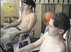 Vintage "str8" guys going at it