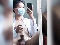 A cute kitten enjoys