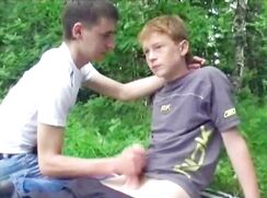 classic fun with readhead gay teen porn