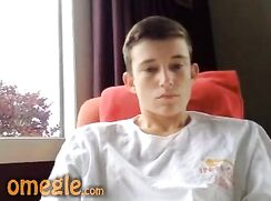 cute perfect cock guy jacking off