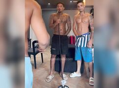 Hotcouple Jerking Off With Friend