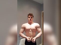 Bodybuilder teen