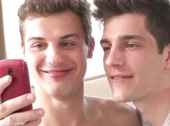 Selfie couple action gay porn videos