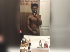 Moaning Black Teen w/ BBC Baited