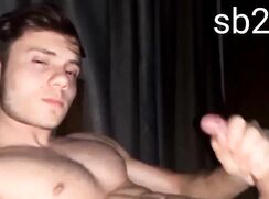 Handsome Boy Nuts on Bed