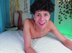 Hot Twink Afro Ben Big Cum