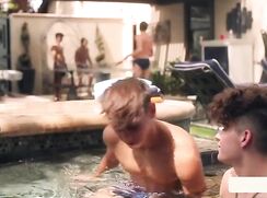 Pool Two Friends - Couple Action Gay Porn Videos