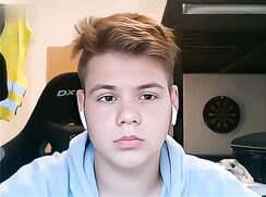 Hot British Ginger College Guy Wanks and Cums - AI Enhanced