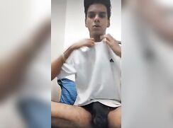 Hairy Desi Twink Has The Best Orgasm Face