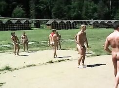 naked volleyball eroticism