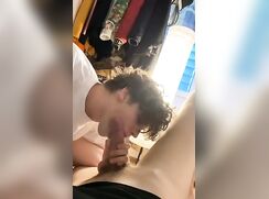 cute blonde sucking his str8 friend boys porn