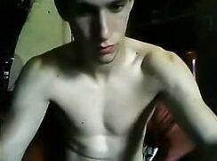 [OC][Old clips][A86] Twink jerk-off and cums - 26