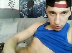 [OC][Old clips][A89] Twink jerk-off and cums - 29