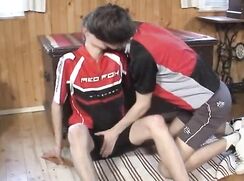 sucking en jerking couple gay teen porn