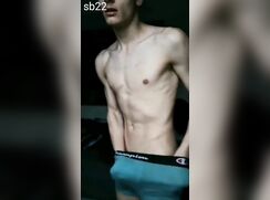 Straight Boy Nuts in Underwear