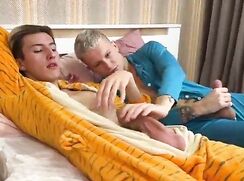 Dnz hot twinks pajama party