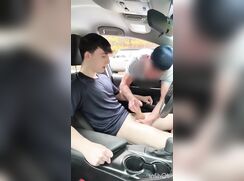 He Lets Lucky Stranger Have some Fun with Him