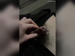 A passerby touches the penis of a sleeping stranger