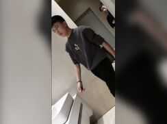 Spied on dripping cock gets suspicious