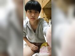 Sabian: Cute Asian boy wanks and cums
