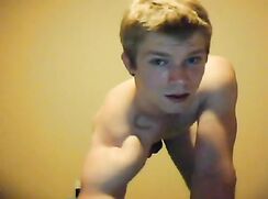 Muscle blonde messing around cam boys porn