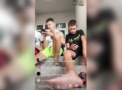 tiktok boys showing feet for gifts part 1