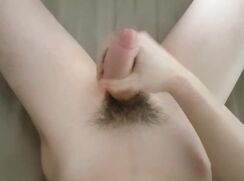 [TEEN][184] - Young teen wanking home alone in bed