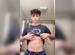 Tristan Plays With His Dick