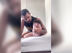 Rough fuck slutty twink