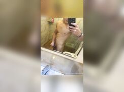 Muscle teen shows off for you to enjoy