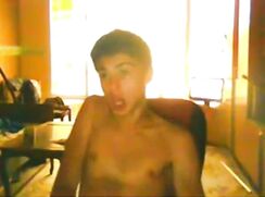 [OC][Old clips][C04] Sitting for my wank show but you do see the finale