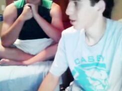 Best Friend Experiment and Jerk Each Other Off 1st Time - Cum Same Time