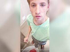 Jaden in public toilet