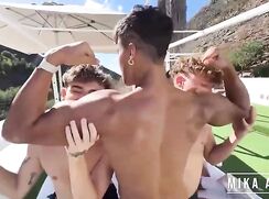French guys aren't reserved boys porn
