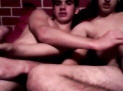 Two Buddies Jack & Cum Together