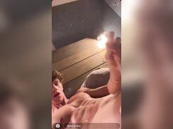 Hot muscle guy wanking baited webcam porn