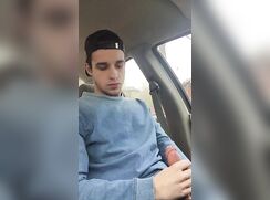 Horny Bro Car Porn Public Gay Porn