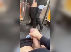 boys fucking on the tram gay porn tube