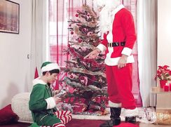 ♥ La bite en action du père noel ♥