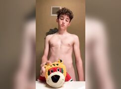 Big dick dude fucks stuffed animal boys porn