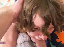 Daddy fucks his stepson