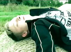 classic farmboy on tractor solo boys porn