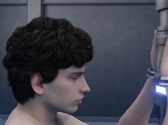 cartoon - outer space tag team