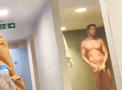 voyeur in the shower public gayporn