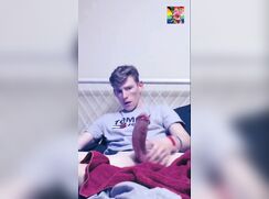 [HBW] Look @ My Giant Penis Huge Cock Gay Porn