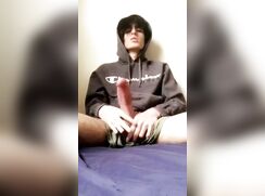 cute very big cock brunette cumming jo